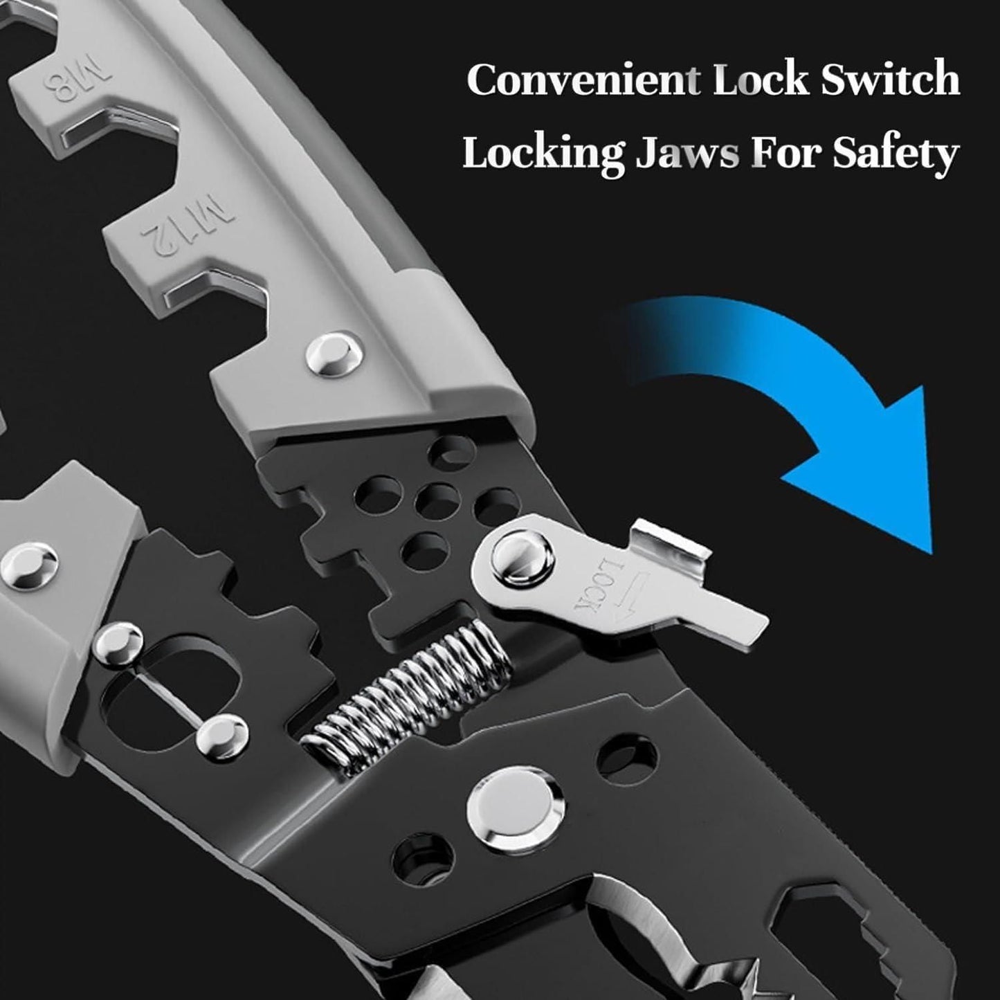 28-in-1 Multifunctional Wire Pliers & Stripper Tool – Heavy-Duty Electrician Repair Tool